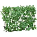 Produktbild: Rankgitter Mit Künstlichem Efeu Erweiterbar Grün 180x30 Cm Vidaxl