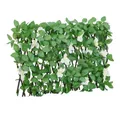 Produktbild: vidaXL Gartenzaun Rankgitter mit Künstlichem Efeu Erweiterbar Grün 180x30 cm, (1-St)