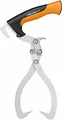 Produktbild: Fiskars Handpackzange zur Holzbearbeitung, Inklusive Köcher, Maulöffnung 23,5 cm, Schwarz/Orange, WoodXpert, 1003625