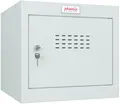 Produktbild: phoenix Würfel-Schließfach CL0344 Schlüsselschloss hellgrau