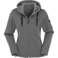 Produktbild: MAUL Sport Chieming - Strickfeecejacke+kap silver grey (18) 38