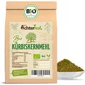 Produktbild: Kürbiskernmehl Bio 500g | mit 60% Proteingehalt | pflanzliche Eiweißquelle | Proteingehalt von 60g Eiweiß pro 100g | höchste Bioqualität | für süße als auch herzhafte Speisen | vom Achterhof