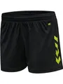 Produktbild: hummel Damen Hmlcore Xk Poly Vrouw Shorts, Black/Lime Popsicle, L EU, 211468