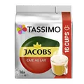 Produktbild: Jacobs Café au Laut Kaffeekapseln: 16 Stück kaffeekapseln für Ihr TASSIMO System - Französischer Genuss
