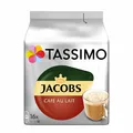 Produktbild: Tassimo Jacobs Café au Lait Kaffeespezialität 80 Kapseln 5 x 184 g 5er Pack