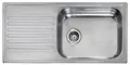 Produktbild: Reginox MINISTER 10 top-mount Kitchen Sink Rectangular – Kitchen Sinks (top-mount Kitchen Sink, Rectangular, Stainless Steel, 1 Bowling, Rectangular, 520 x 420 mm)