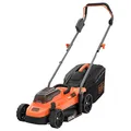 Produktbild: Black+Decker Akku-Rasenmäher BCMW3336N (36V, 33 cm Schnittbreite, für mittlere Rasenflächen bis 250 m², 5-fache Höhenverstellung, 35l Fangkorb, Lieferung ohne Akku und Ladegerät)