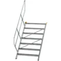 Produktbild: MUNK Treppe 45°  inkl. einen Handlauf, 1000mm Stufenbreite, 7 Stufen