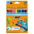 Produktbild: BIC Kids Evolution Triangle Buntstifte farbsortiert, 12 St.