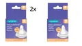 Produktbild: 2x Lansinoh NaturalWave Sauger, Gr. M - mittlerer Milchfluss, 2 Stück (1er Pack)