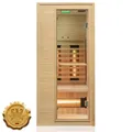 Produktbild: Infrarotkabine Infrarotsauna Wärmekabine Sauna Saunakabine 1 Person Vollspektrum