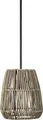 Produktbild: PR Home of Scandinavia Lampenschirm Rattan für Außen grau beige Saigon 18cm für E27 Pendelaufhang