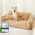 Produktbild: Hundesofa / Katzensofa 'Chaffar' - Karamell - XL (120cm)