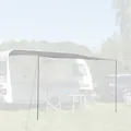 Produktbild: Sonnensegel Sonnenvordach Markise Sonnensegel 400x240cm Wohnwagen Wohnmobil NEU
