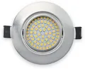 Produktbild: DAYLITE LED-Einbauleuchte EL-WW, EEK: G, 4 W, 280 lm, 3000 K, Nickel satiniert