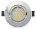 Produktbild: DAYLITE LED-Einbauleuchte EL-WW, EEK: G, 4 W, 280 lm, 3000 K, Nickel satiniert