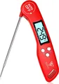 Produktbild: DOQAUS Grillthermometer Küchenthermometer Bratenthermometer Kochen BBQ Rot