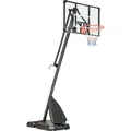 Produktbild: SPORTNOW Höhenverstellbarer Basketballständer 293-350 cm mit rollbarem Backboard aus Stahl für Garten & Sportplatz   Aosom.de