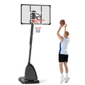 Produktbild: Basketballständer 236–293 cm Basketballkorb mit Ständer, Rollen Basketballanlage