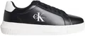 Produktbild: Calvin Klein Herren Cupsole Sneaker Chunky Mono aus Leder, Schwarz (Black/Bright White), 41