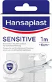 Produktbild: Hansaplast Sensitive Pflaster (1 m x 6 cm), zuschneidbare und hautfreundliche Wundpflaster mit Bacteria Shield & sicherer Klebkraft, schmerzlos zu entfernende Pflaster