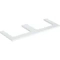 Produktbild: Geberit ONE Waschtischplatte, Ausschnitt 2-fach, für Aufsatzwaschtisch, 120x3x47cm, 505.345.00.1, Farbe: weiß lackiert hochglänzend