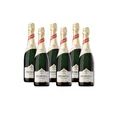 Produktbild: Henkell Sekt Trocken (6 x 0,375 l) - Original Henkell Sekt in praktischer Kleinflasche, perfekt für kleine Runden, feinperlig, frisch-fruchtige Cuvée, VEGAN