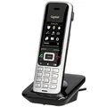 Produktbild: Gigaset S850H Telefon / Schnurlostelefon / Universal Mobilteil - mit Farbdisplay - Dect-Telefon / schnurloses Telefon - Freisprechen / Router - Platin-Schwarz