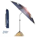 Produktbild: Sunphio Strandsonnenschirm 220 cm Windfest UV50 Schutz Erdsp