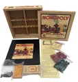 Produktbild: Monopoly Holzbox Sonderausgabe vollständig Zustand sehr gut Geprüft Brett Spiel