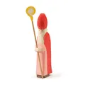 Produktbild: Sankt Nikolaus mit Stab - Ostheimer 38001 Holzfigur