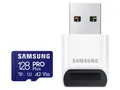 Produktbild: SAMSUNG MicroSDXC-Speicherkarte PRO Plus (2023) 128GB inkl. USB-Adapter MB-MD128SB/WW