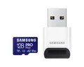 Produktbild: Samsung PRO Plus 128 GB microSDXC-Speicherkarte (2023) mit USB-Adapter