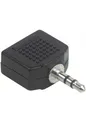 Produktbild: Schwaiger KHA 4080 Kopfhörer/Audio-Adapter Stereo Twin 3,5 mm