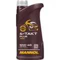 Produktbild: 10W-40 Mannol 7202 4-Takt Plus Motoröl Motorrad 1 Liter
