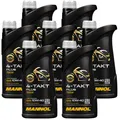 Produktbild: 7x1 Liter MANNOL 4-Takt Plus 10W-40 Motoröl Motorradöl Bike Oil JASO MA/MA2