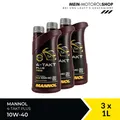 Produktbild: Mannol MN7202 4-Takt Plus 10W-40 Motorradöl JASO MA API SL 3x1 Liter = 3 Liter