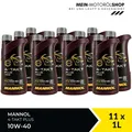Produktbild: Mannol MN7202 4-Takt Plus 10W-40 Motorradöl JASO MA API SL 11x1 Liter = 11 Liter