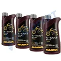 Produktbild: Motoröl 10W-40 Mannol 4-Takt Plus 4x1 Liter