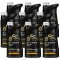 Produktbild: 9x1 Liter MANNOL 4-Takt Plus 10W-40 Motoröl Motorradöl Bike Oil JASO MA/MA2