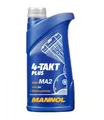 Produktbild: MANNOL MOTORÖL 4T PLUS 10W40 1L (API SL, JASO MA/MA2) HALBSYNTHETISCH (7202) (20