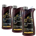 Produktbild: Motoröl 10W-40 Mannol 4-Takt Plus 3x1 Liter