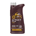 Produktbild: Motoröl Motorenöl Mannol 4-Takt Plus 10W-40 1 Liter Flasche MN7202-1