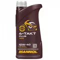 Produktbild: Motoröl MANNOL 1 Liter 4-Takt Plus API SL SAE 10W-40 für Suzuki Triumph Yamaha