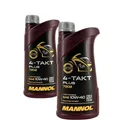 Produktbild: Motoröl 10W-40 Mannol 4-Takt Plus 2x1 Liter