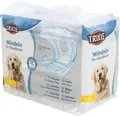 Produktbild: TRIXIE Windeln für Hündinnen Größe L - Saugfähige Hundewindeln bei Inkontinenz & Läufigkeit - 12 St. mit Gummizug für mehr Komfort, 38-56 cm Taillenumfang - 23635