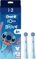 Produktbild: Oral-B iO Kids Zahnbürstenaufsatz Disney Stitch für Kinder ab 6 Jahren 2 Stück