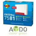 Produktbild: AVM FRITZBox 7581 International VDSL DSL Mesh Modem Supervectoring wie 7490 7590