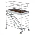 Produktbild: MUNK Rollgerüst mit Schrägaufstiegen 1,35x2,45m Plattform, 4,35m AH