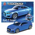 Produktbild: Airfix - QUICKBUILD Audi TT Coupe - Blue - Klemmsteinbausatz